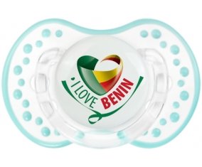I Love Benin Sucette LOVI Dynamic Retro-blanc-lagon classique
