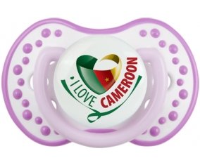 I Love Cameroon Sucete LOVI Dynamic Blanc-mauve classique