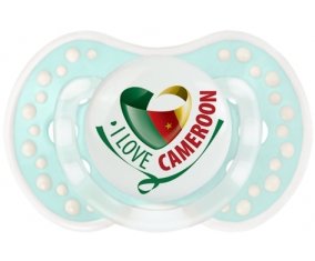 I Love Cameroon Sucete LOVI Dynamic Retro-turquoise-lagon classique