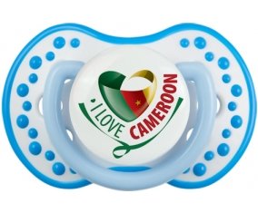 I Love Cameroon Sucete LOVI Dynamic Blanc-bleu phosphorescente