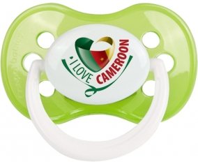 I Love Cameroon Sucete Anatomique Vert classique