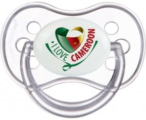 I Love Cameroon Sucete Anatomique Transparente classique