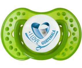 I Love Guatemala : Sucette LOVI Dynamic personnalisée