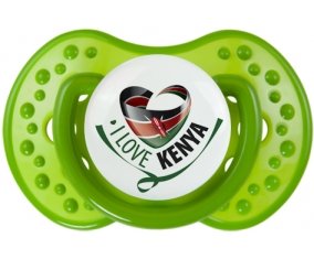 I Love Kenya : Sucette LOVI Dynamic personnalisée
