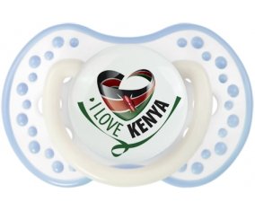 I Love Kenya Sucete LOVI Dynamic Blanc-cyan classique