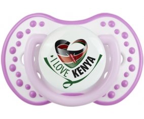 I Love Kenya Sucete LOVI Dynamic Blanc-mauve classique