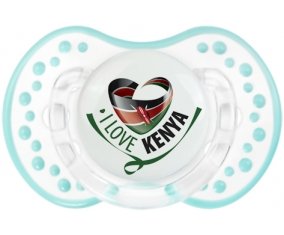 I Love Kenya Sucete LOVI Dynamic Retro-blanc-lagon classique