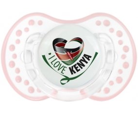 I Love Kenya Sucete LOVI Dynamic Retro-blanc-rose-tendre classique