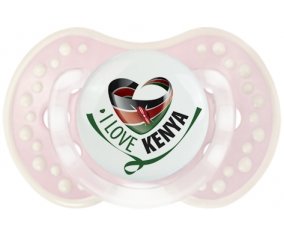 I Love Kenya Sucete LOVI Dynamic Retro-rose-tendre classique