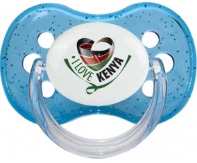 I Love Kenya : Sucette Cerise personnalisée