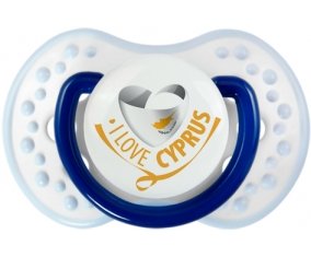 I Love Cyprus Tétine LOVI Dynamic Marine-blanc-bleu classique