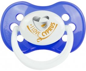 I Love Cyprus : Sucette Anatomique personnalisée