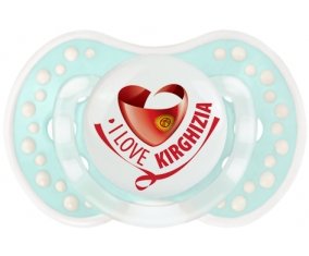 I Love Kirghizia Sucette LOVI Dynamic Retro-turquoise-lagon classique