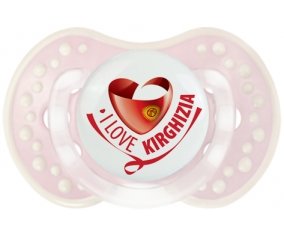 I Love Kirghizia Sucette LOVI Dynamic Retro-rose-tendre classique