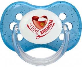 I Love Kirghizia : Sucette Cerise personnalisée