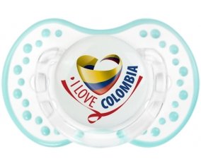 I Love Colombia Sucete LOVI Dynamic Retro-blanc-lagon classique