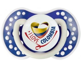 I Love Colombia Sucete LOVI Dynamic Bleu-marine phosphorescente
