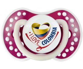 I Love Colombia Sucete LOVI Dynamic Fuchsia phosphorescente