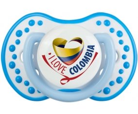 I Love Colombia Sucete LOVI Dynamic Blanc-bleu phosphorescente