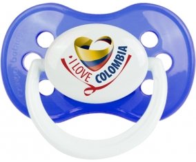 I Love Colombia : Sucette Anatomique personnalisée