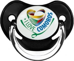 I Love Comoros Sucete Physiologique Noir classique