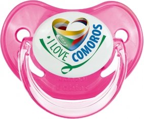 I Love Comoros Sucete Physiologique Rose classique