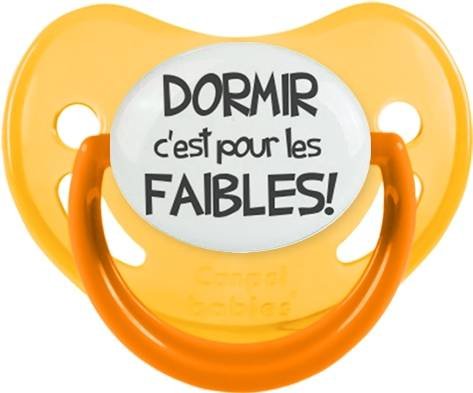 Dormir c'est pour les faibles: Sucette Physiologique-su7.fr