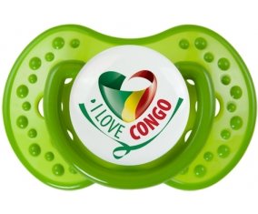 I Love République du Congo : Sucette LOVI Dynamic personnalisée