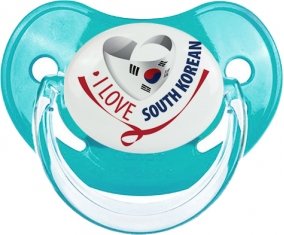 I Love South Korean : Sucette Physiologique personnalisée