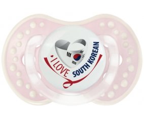 I Love South Korean Sucette LOVI Dynamic Retro-rose-tendre classique