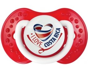 I Love Costa Rica Sucete LOVI Dynamic Blanc-rouge classique