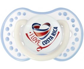 I Love Costa Rica Sucete LOVI Dynamic Blanc-cyan classique