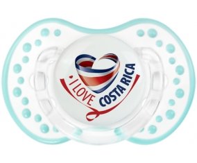 I Love Costa Rica Sucete LOVI Dynamic Retro-blanc-lagon classique