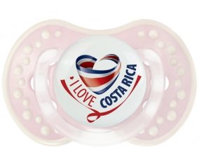 I Love Costa Rica Sucete LOVI Dynamic Retro-rose-tendre classique