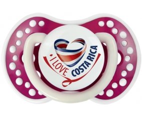 I Love Costa Rica Sucete LOVI Dynamic Fuchsia phosphorescente