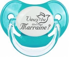 Originale veux-tu être ma marraine? : Sucette Physiologique personnalisée