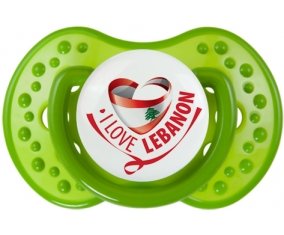 I Love Lebanon : Sucette LOVI Dynamic personnalisée