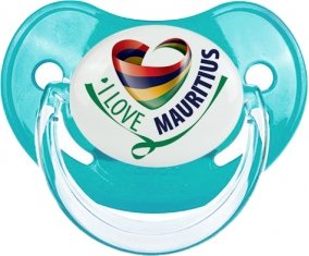 I Love Mauritus : Tétine Physiologique personnalisée