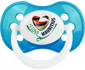 I Love Mauritus Sucete Anatomique Cyan classique