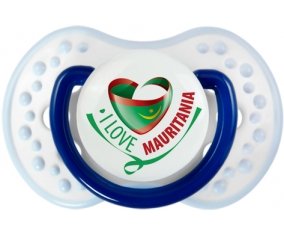 I Love Mauritania Tétine LOVI Dynamic Marine-blanc-bleu classique