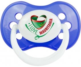 I Love Mauritania : Sucette Anatomique personnalisée
