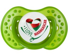 I Love Madagascar : Sucette LOVI Dynamic personnalisée