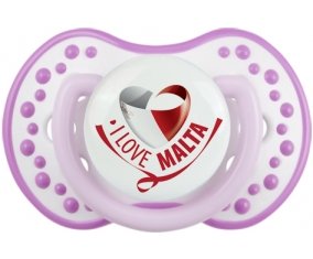I Love Malta Sucete LOVI Dynamic Blanc-mauve classique