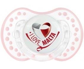 I Love Malta Sucete LOVI Dynamic Retro-blanc-rose-tendre classique