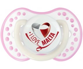 I Love Malta Sucete LOVI Dynamic Blanc-rose phosphorescente