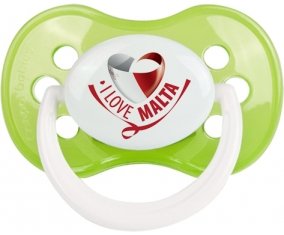I Love Malta Sucete Anatomique Vert classique