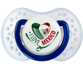 I Love Mexico Sucette LOVI Dynamic Marine-blanc-bleu classique