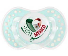 I Love Mexico Sucette LOVI Dynamic Retro-turquoise-lagon classique
