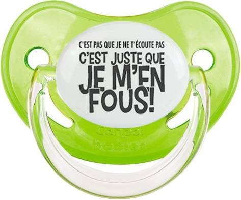 C'est pas que je t'écoute pas c'est juste que je m'en fous: Sucette