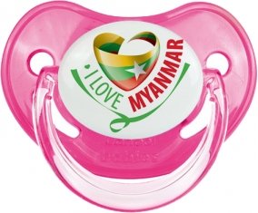 I Love Myanmar Sucete Physiologique Rose classique